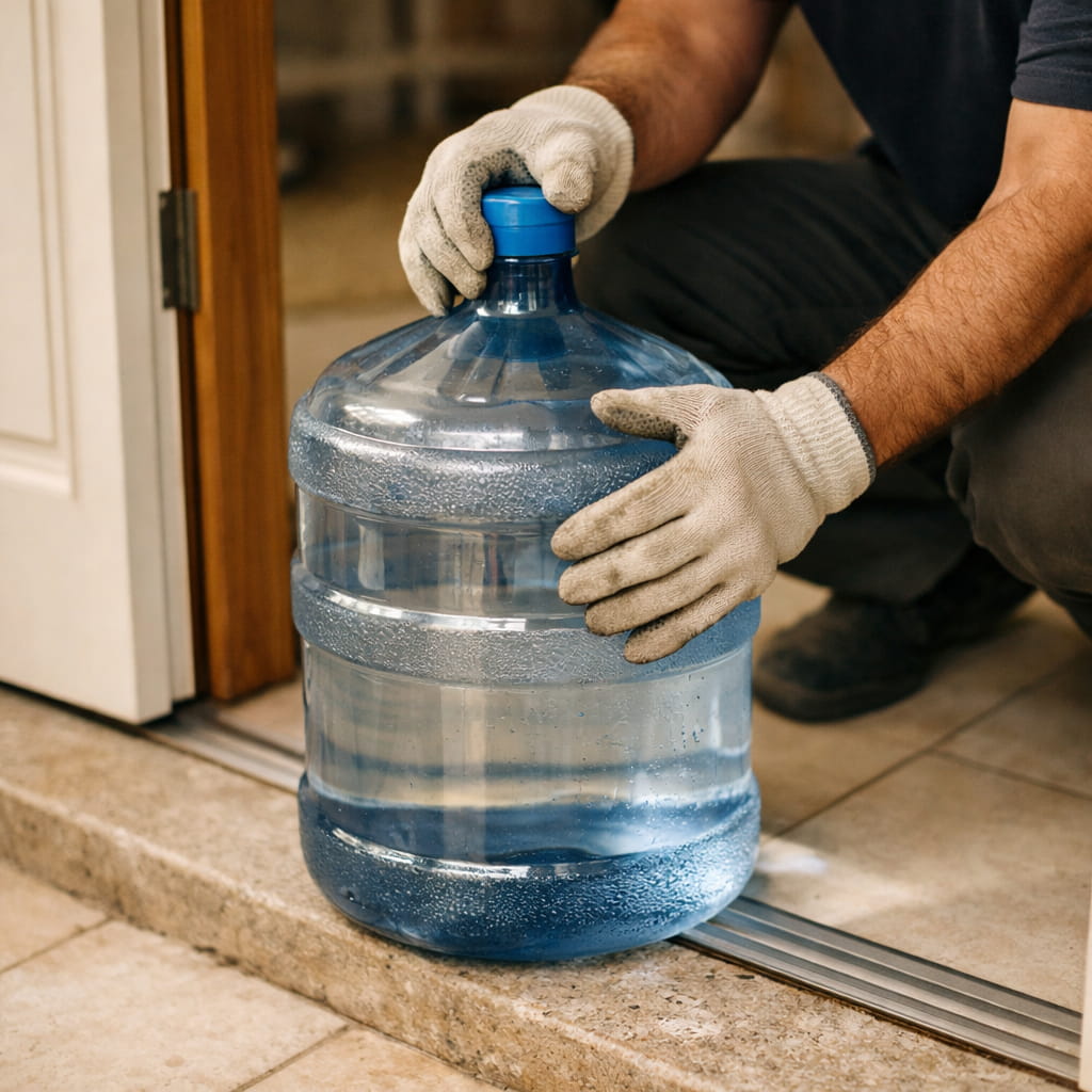 Kapıya teslimat anı - Toprak Ticaret