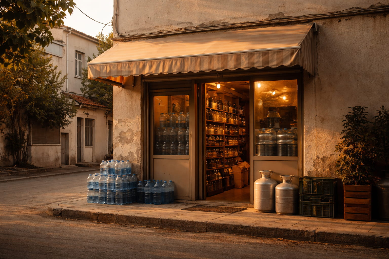 Toprak Ticaret dış görünümü ve atmosferi